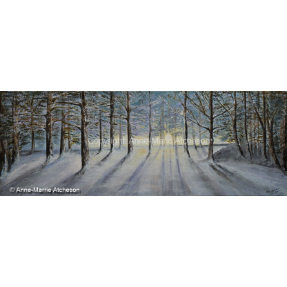 Winter Woodland Print